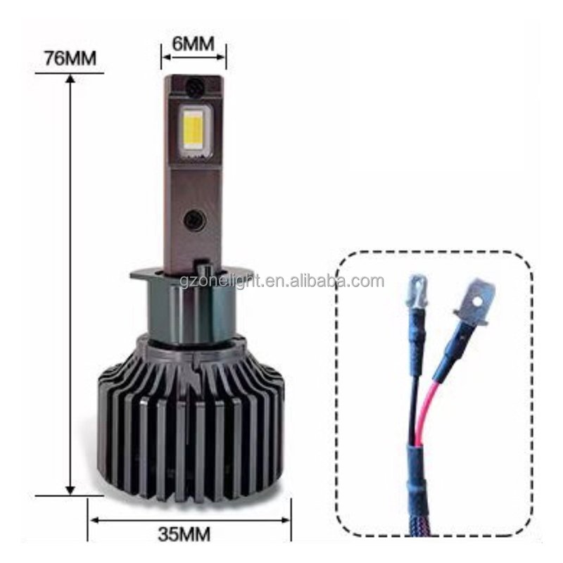 Hot Sell K9 Triple Color 48W H4 Led Lights CSP Led Headlight 6000k Led Headlight Bulb H4 H7 H11